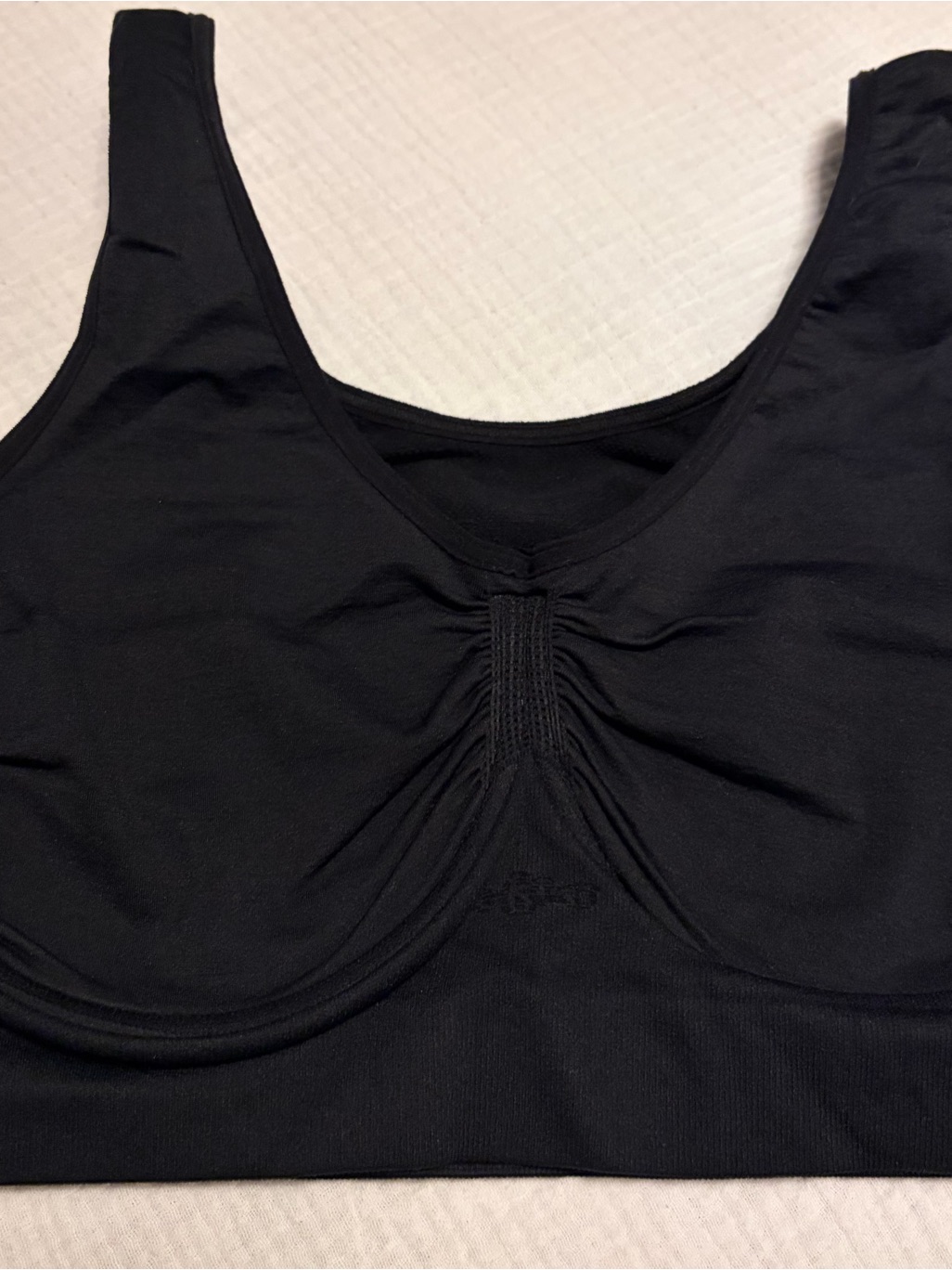 Aha Moment Shapewear Black Underwire Bra 2x/3x Euro 44/46 — image 2 of 5